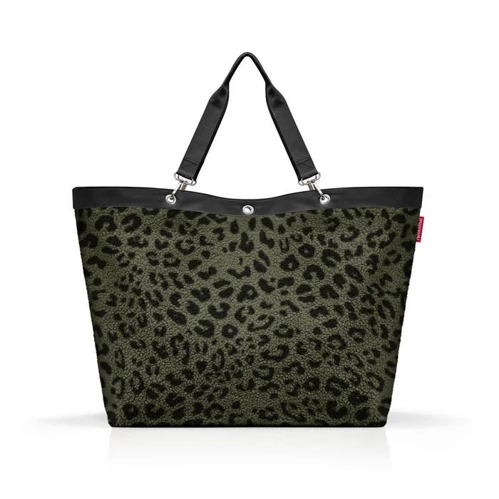 Shopper XL Teddy leo olive od Reisenthel