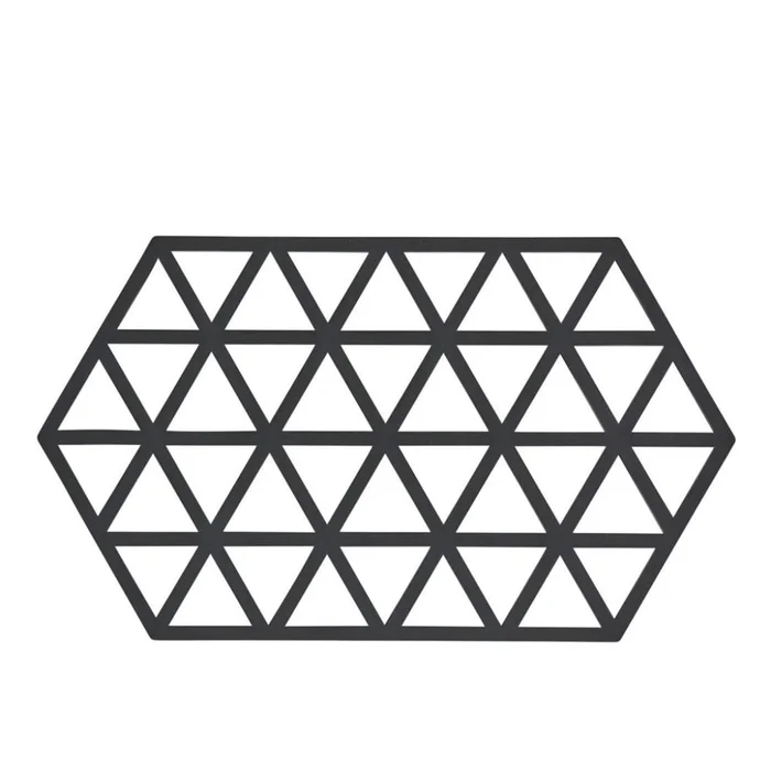 Silikonová podložka pod hrnec 24x14 cm Triangles Zone
