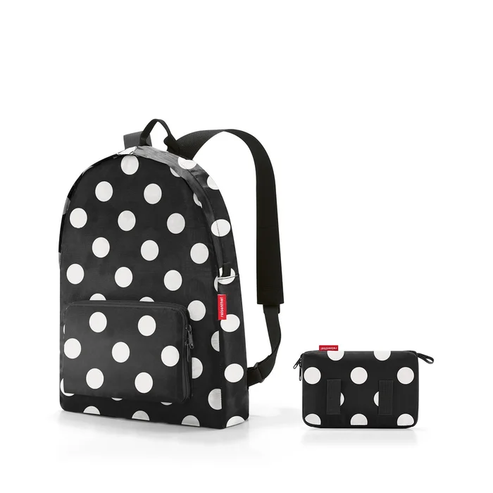 Skládací batoh Reisenthel Mini Maxi Rucksack Dots White