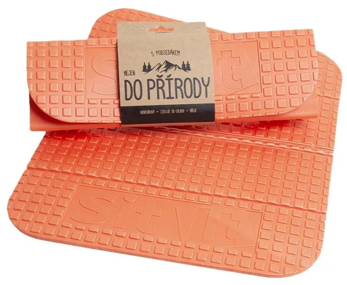 Skládací podsedák SIT-IT tmavě oranžový