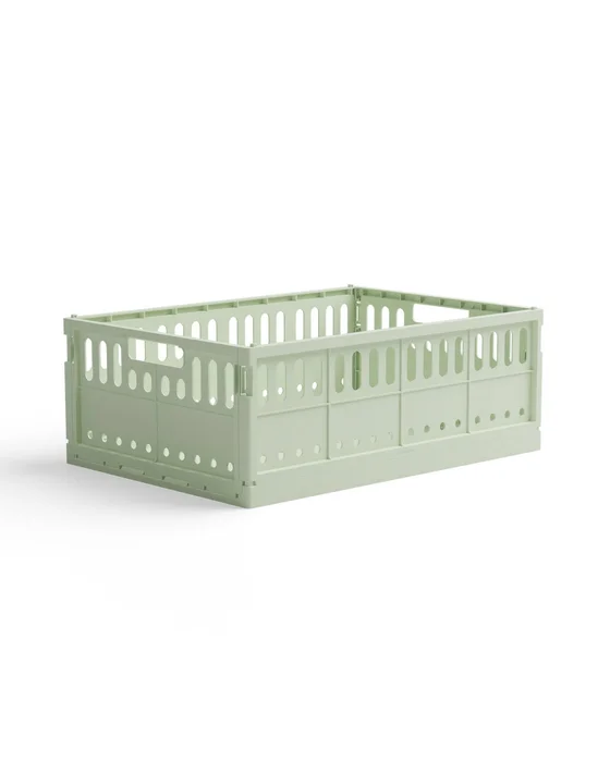Skládací přepravka Maxi Made Crate – jarně zelená