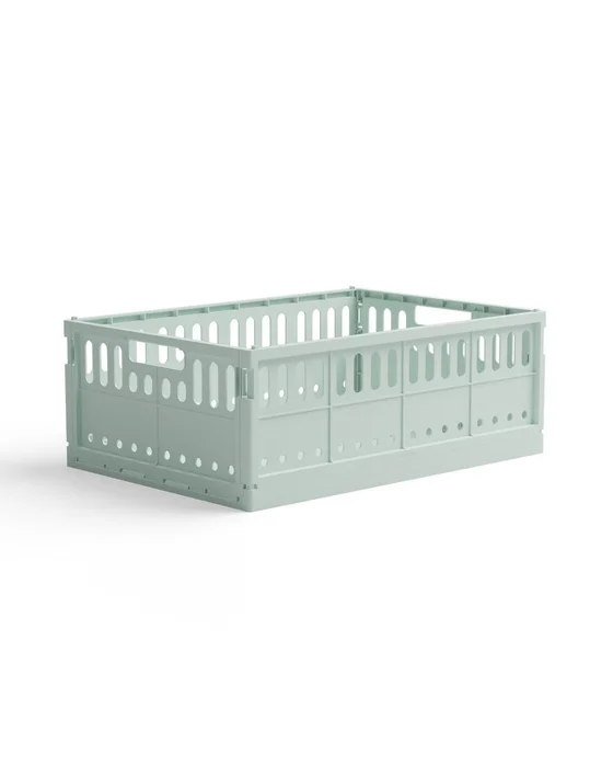 Skládací přepravka Maxi Made Crate – mintová