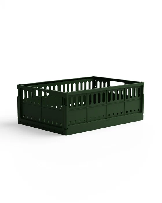 Skládací přepravka Maxi Made Crate – zelená