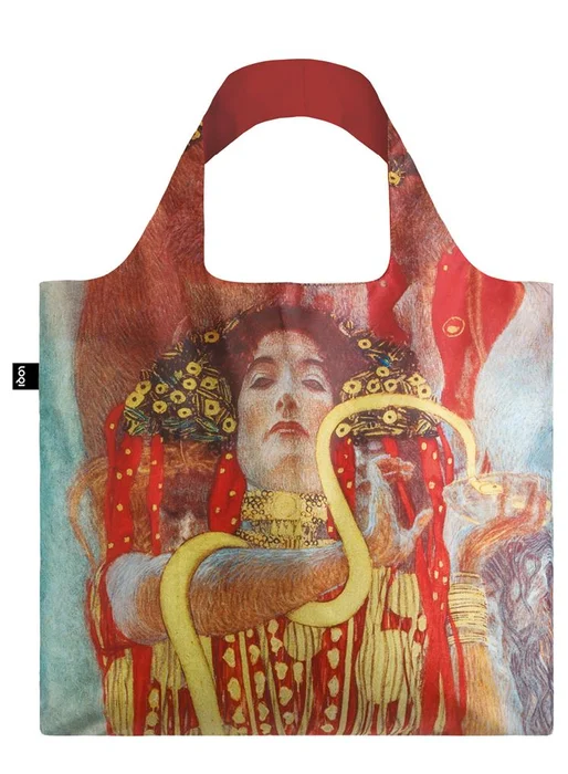Skládací taška LOQI Gustav Klimt Hygieia