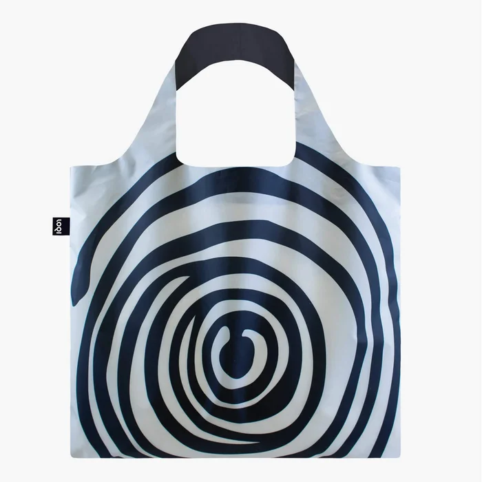 Skládací taška LOQI Louise Bourgeois Spirals Black
