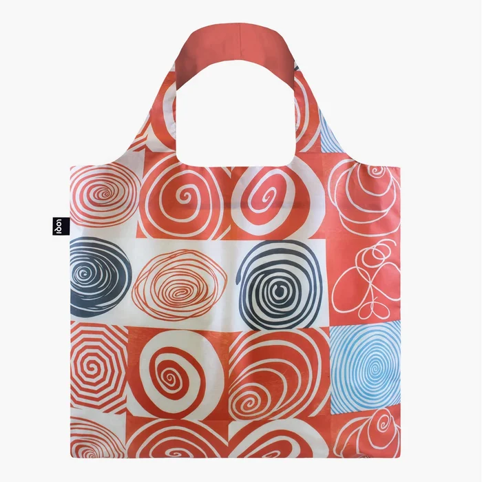Skládací taška LOQI Spiral Grids Louise Bourgeois
