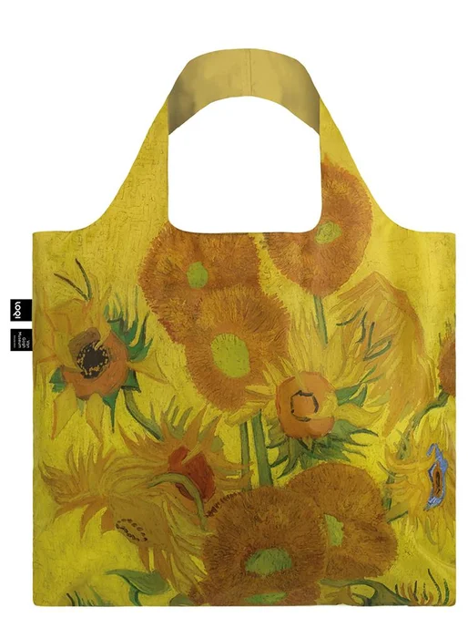 Skládací taška LOQI Van Gogh – Slunečnice