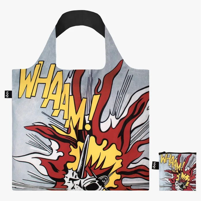 Skládací taška LOQI Whaam! Roy Lichtenstein