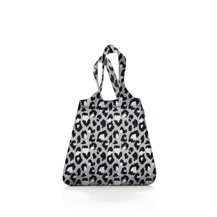 Skládací taška Reisenthel Mini Maxi Shopper Leo černá
