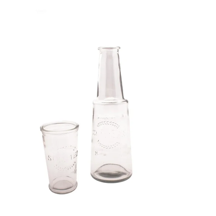 Skleněná karafa s sklenicí 800 ml