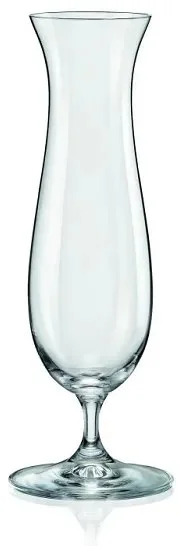 Skleněná váza na nožce 230 mm Bohemia Crystal