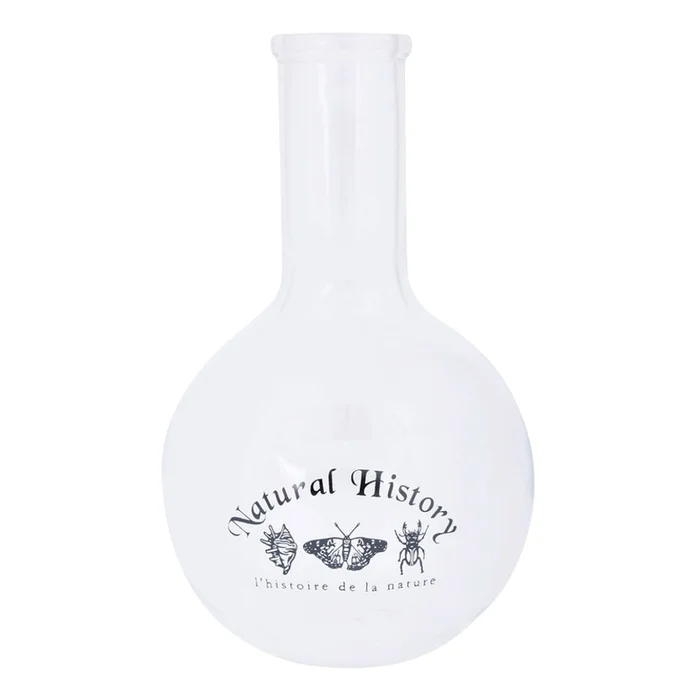 Skleněná váza Natural History 23 cm