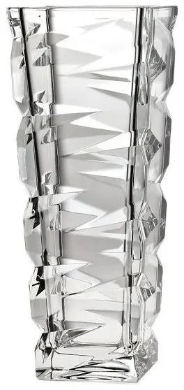 Skleněná váza Zig Zag Bohemia 330 mm