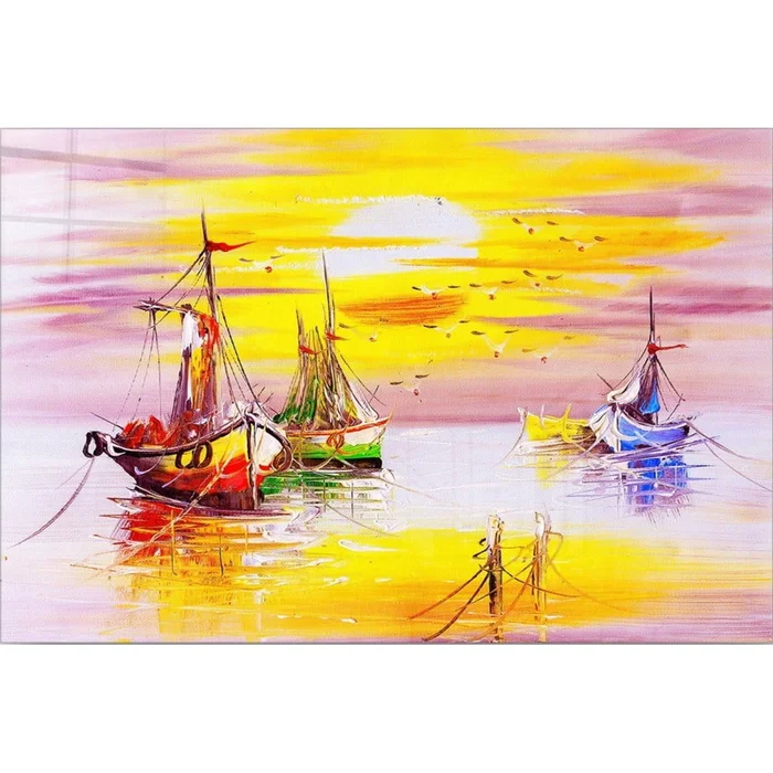 Skleněný obraz Sunset 100x70 cm