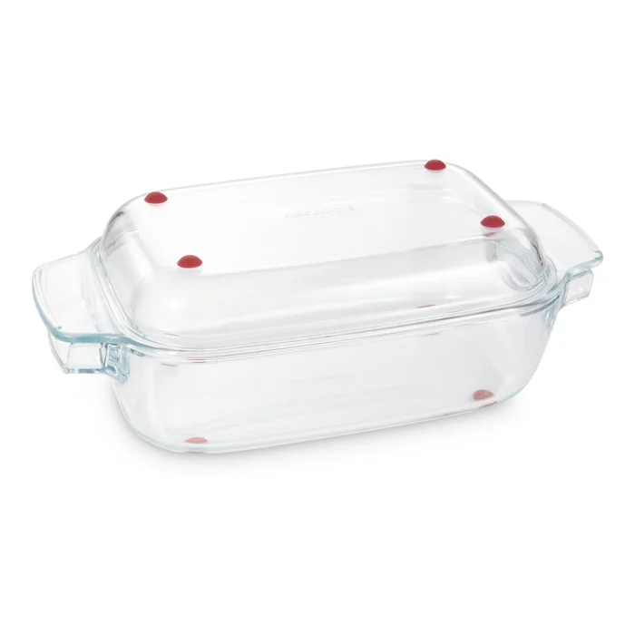 Skleněný pekáč s poklopem 19x34 cm GrandChef