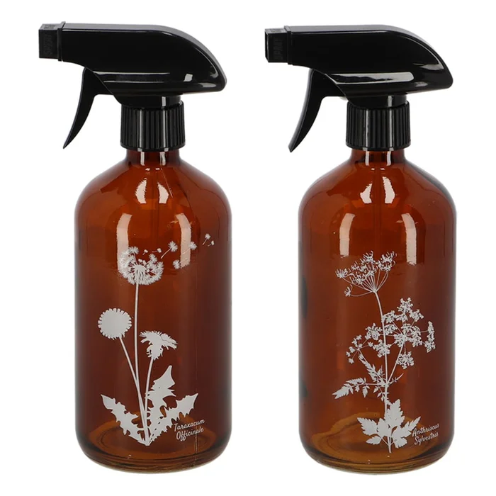 Skleněný rozprašovač 500 ml Herbal