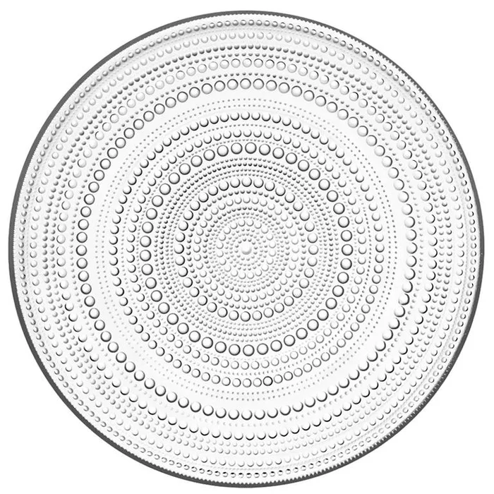 Skleněný talíř Kastehelmi 31,5 cm