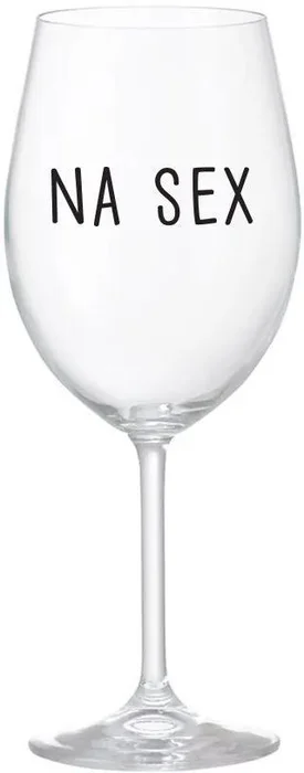 Sklenice na víno NA SEX 350 ml