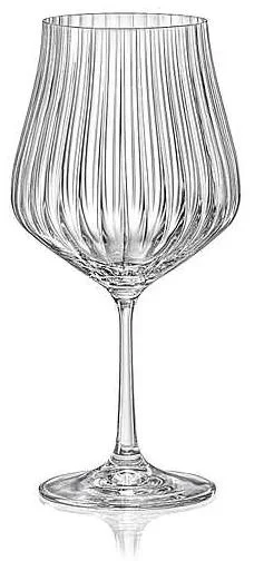 Sklenice na víno Tulipa Optic, 600 ml, 6 kusů