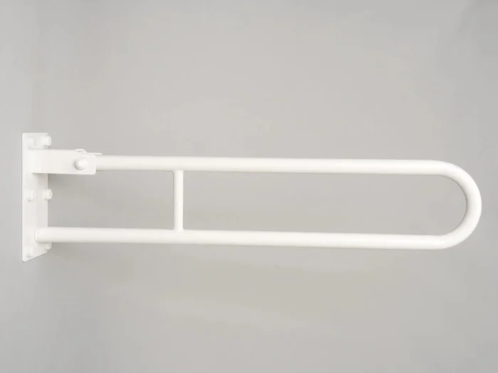 Sklopné U madlo k WC 80 cm bílá