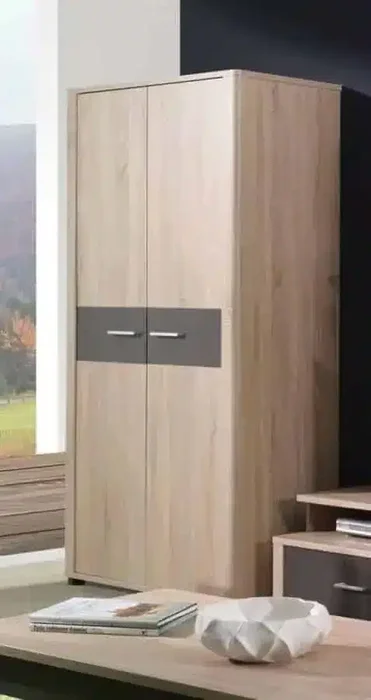 Skříň Filemon R1 Sonoma/Grafit Lesk