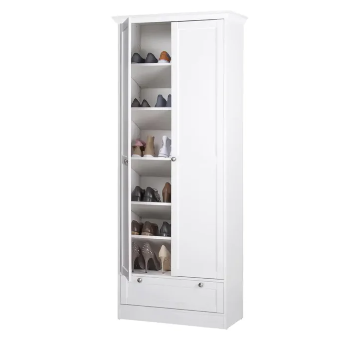 Skříň LANDWOOD dvoudveřová s 1 zásuvkou, model 13