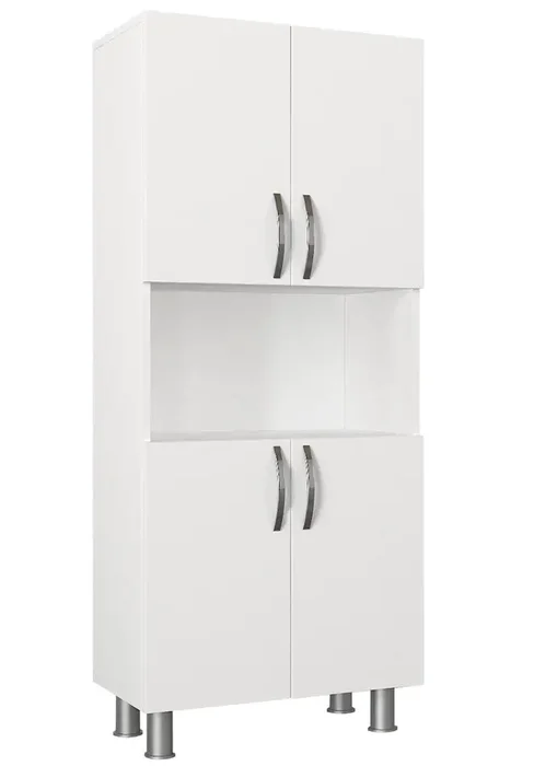 Skříňka do koupelny 4D VRBAS - bílá