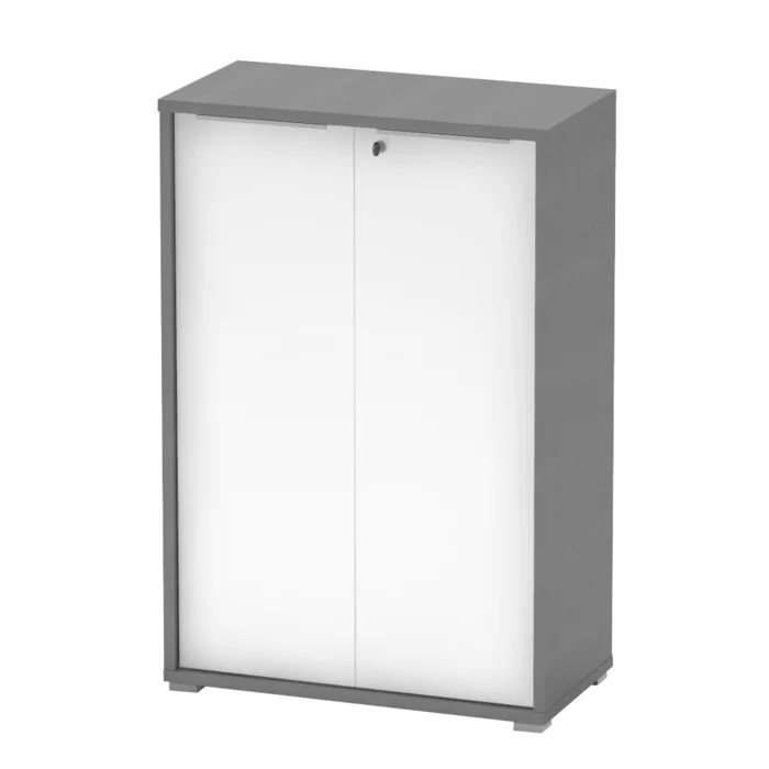 Skříňka RIOMA NEW TYP 09 grafit/bílá