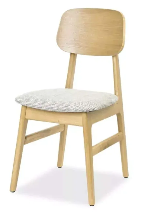 Sofia – jídelní židle z dubového masivu s látkou