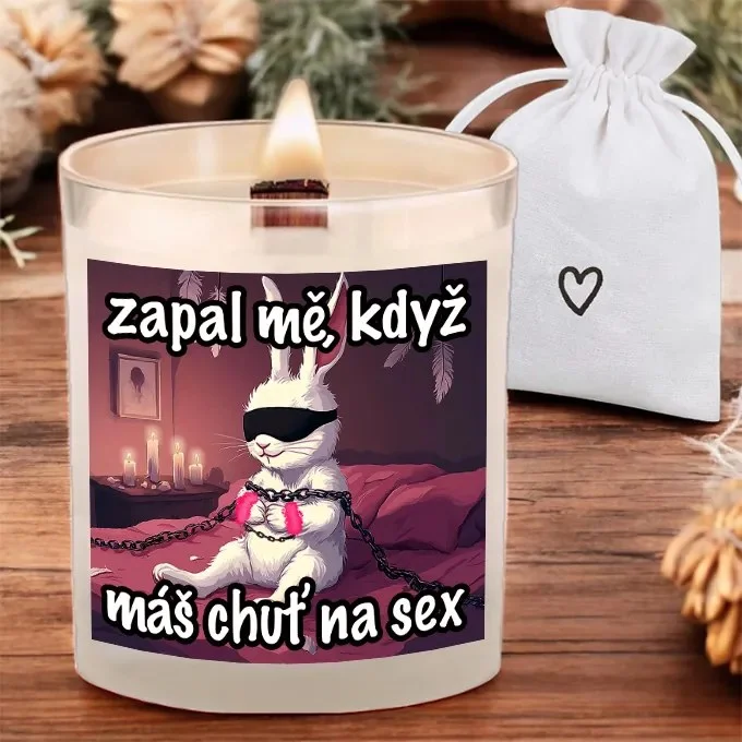 Sójová svíčka s praskajícím knotem 450g