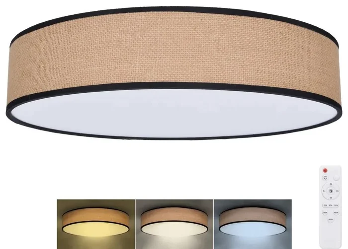Solight Brownie LED Stropní svítidlo s dálkovým ovládáním