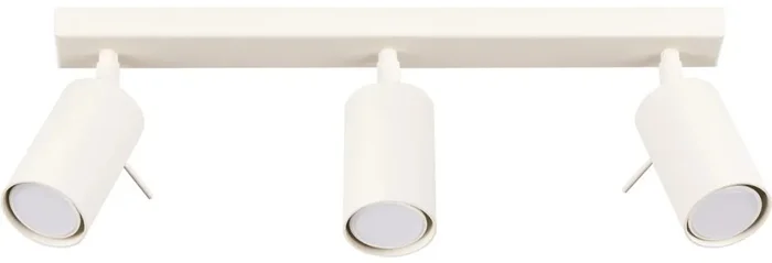 Sollux Ring Bodové svítidlo 3xGU10/10W Krémové
