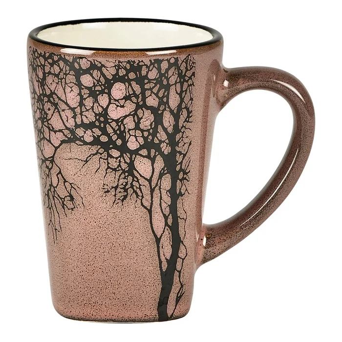 Souprava 4 růžových hrnků na espresso 100 ml