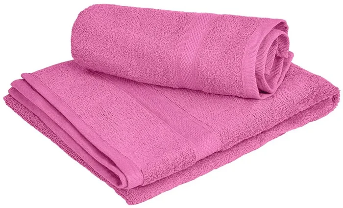 Souprava ručníku a osušky CLARYSSE Elegance růžová
