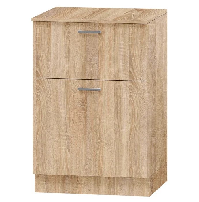 Spodní skříňka 60 cm s pracovní deskou – dub sonoma