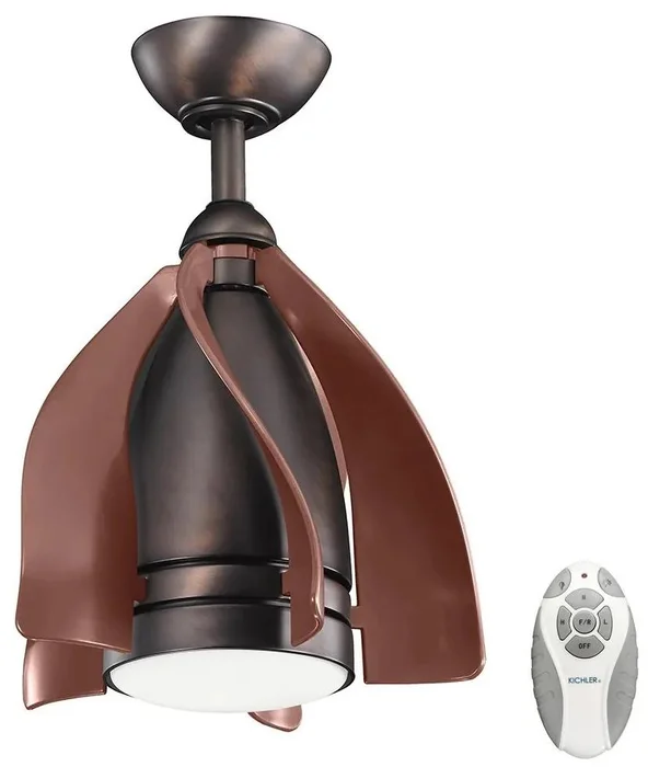 Stmívatelný stropní ventilátor Terna LED 10W
