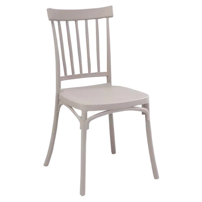 Stohovatelná židle Taupe