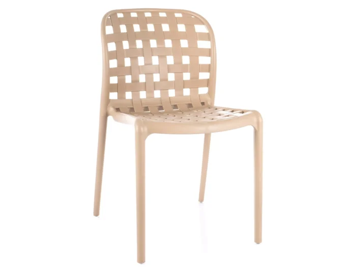 Stohovatelné židle Strip BEIGE
