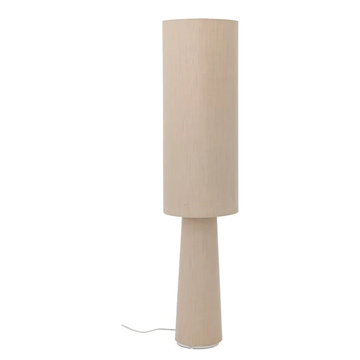 Stojací lampa Emmie s přírodním vzhledem