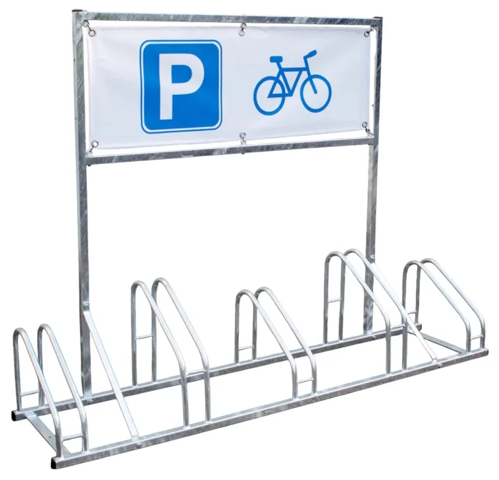 Stojan na kola s prostorem pro reklamní plachtu (KS-530)