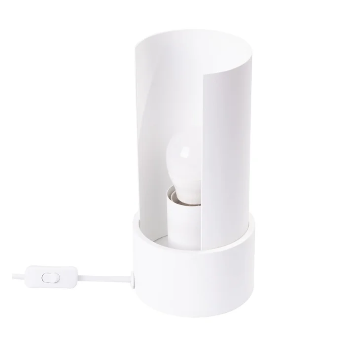 Stolní lampa Aurea 21 cm bílá