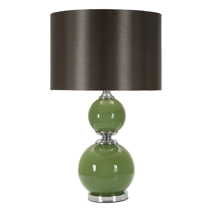 Stolní lampa Eva s textilním stínidlem