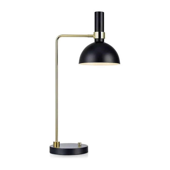 Stolní lampa Markslöjd Larry černo-zlatá