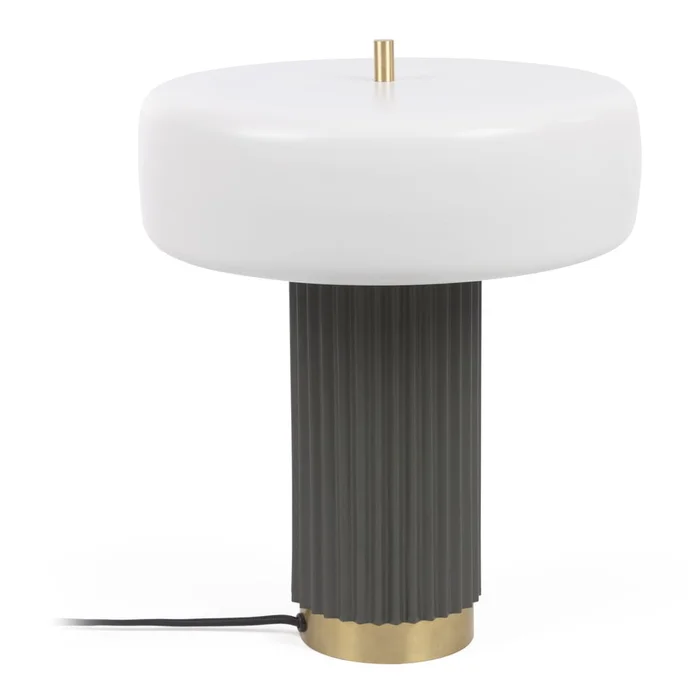 Stolní lampa Serenella s kovovým stínidlem