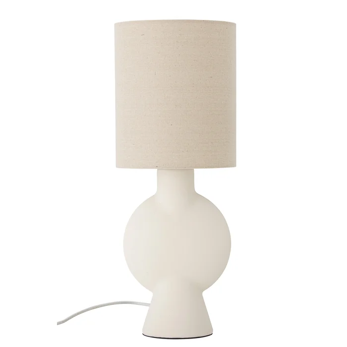 Stolní lampa Sergio z kameniny