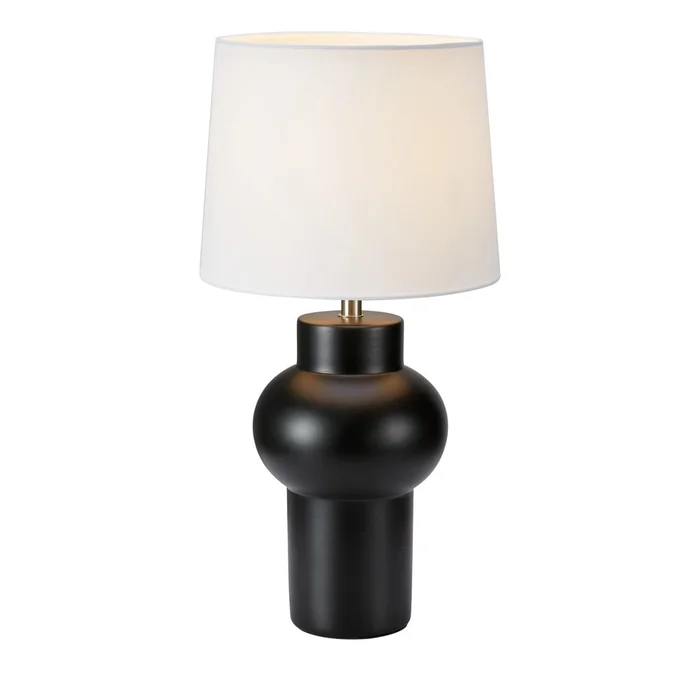 Stolní lampa Shape černo-bílá