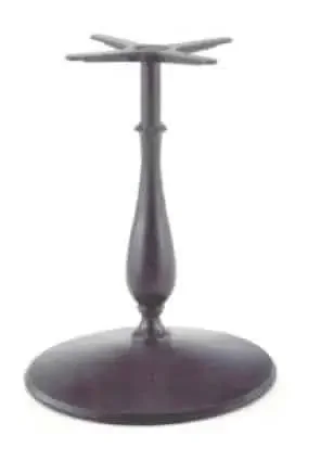 Stolová podnož BM011/400 – kovová centrální s kulatou základnou