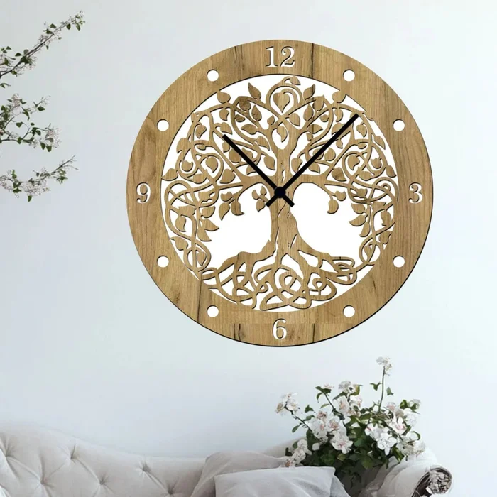 Strom Života Nástěnné Hodiny 35 cm