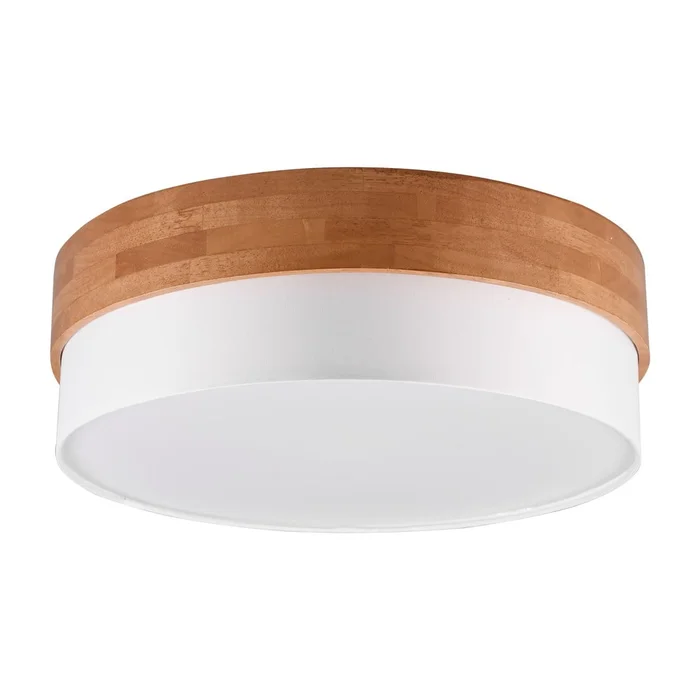 Stropní světlo Seasons Trio s textilním stínidlem