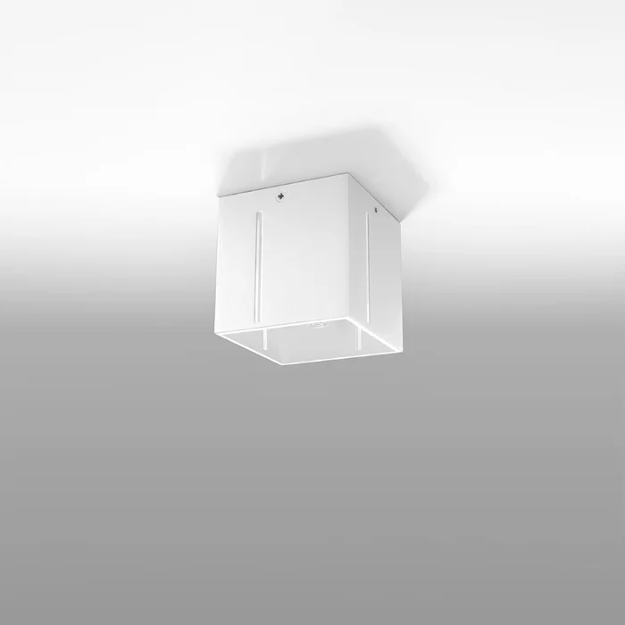 Stropní svítidlo Pax s kovovým stínidlem 10x10 cm